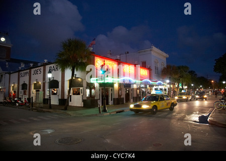 Sloppy joes bar duval street key west florida usa Banque D'Images