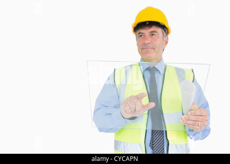 Volet sur l'architecte Banque D'Images