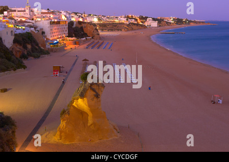 La plage Praia Dos Pescadores, Albufeira, Algarve, Portugal, Europe Banque D'Images