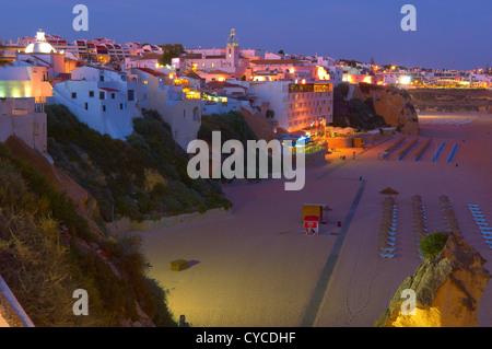 La plage Praia Dos Pescadores, Albufeira, Algarve, Portugal, Europe Banque D'Images