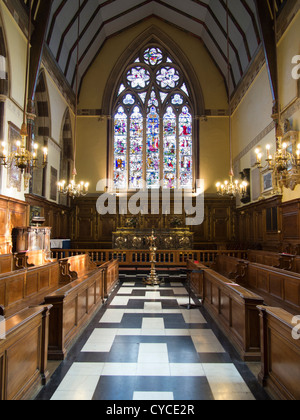 À l'intérieur de la chapelle de Balliol College, Oxford 5 Banque D'Images