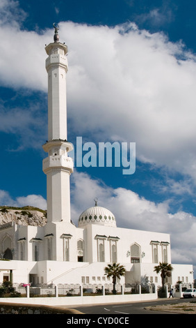 Le Roi Fahd bin Abdulaziz al-Saud Mosque Gibraltar Banque D'Images