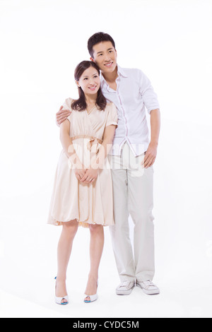 Jeune couple Banque D'Images