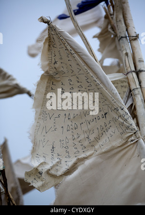 Détail de l'Imam Asim tombeau dans le désert du Taklamakan, la région autonome ouïghoure du Xinjiang, Chine Banque D'Images