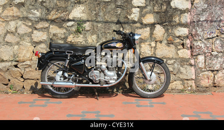 Moto Royal Enfield Banque D'Images