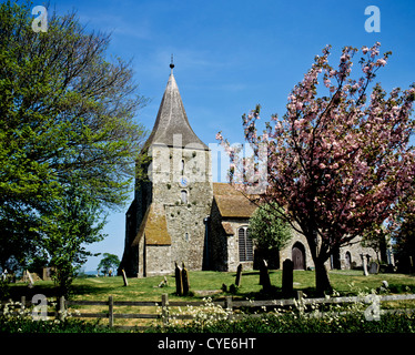 8312. À l'église St Mary dans le Marais, Romney Marsh, Kent, Angleterre, Europe Banque D'Images