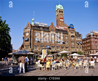 8313. La place de l'Hôtel de ville, Copenhague, Danemark, Europe Banque D'Images