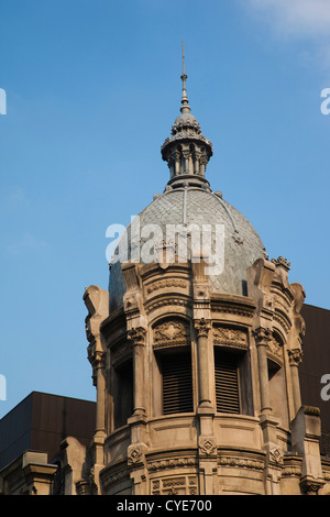 Espagne, Pays basque Région, province de Biscaye, Bilbao, intérieur de l'extérieur, bâtiment Alhondiga Banque D'Images