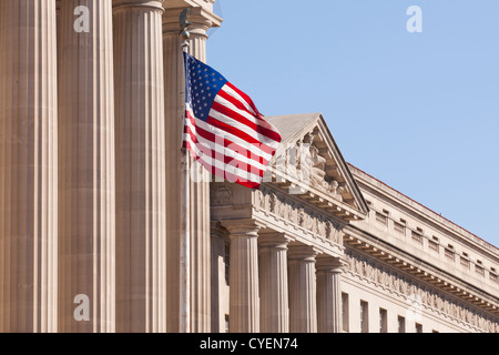 Drapeau américain en face de nous - USA Banque D'Images