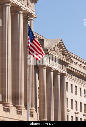 Drapeau américain en face de nous - USA Banque D'Images