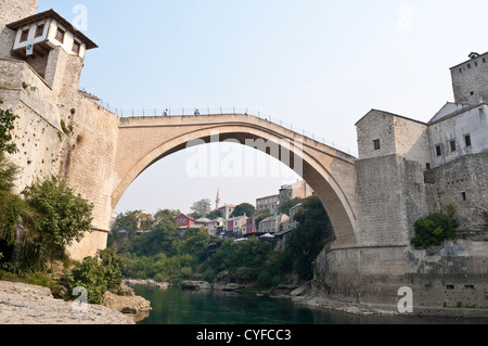 Vieux Pont, Mostar, Bosnie-Herzégovine Banque D'Images