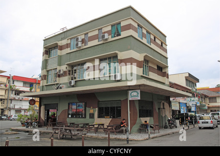 Bornéo 1945 Museum Kopitiam et Borneo Backpackers, Australie Lieu, Kota Kinabalu, Sabah, Bornéo, Malaisie, en Asie du sud-est Banque D'Images