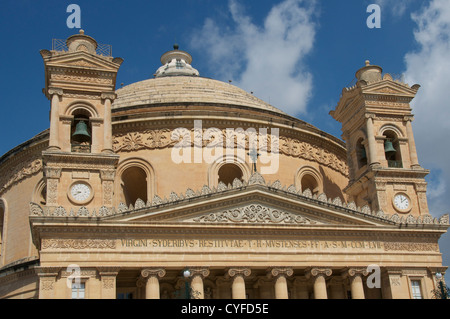 Rotonde de St Marija Assunta Mosta Malte Banque D'Images