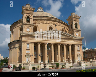 Rotonde de St Marija Assunta Mosta Malte Banque D'Images