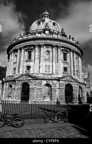 1 e année énumérés Radcliffe Camera par James Gibbs partie de la Bodleian Library Oxford Oxfordshire England Europe Banque D'Images