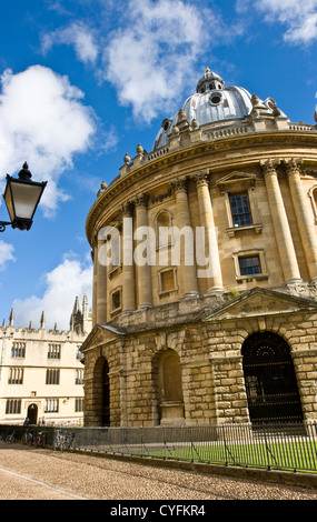 1 e année énumérés Radcliffe Camera Bodleian Library Oxford Oxfordshire England Europe Banque D'Images