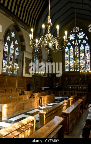 Chapelle au Balliol College d'Oxford Oxfordshire England Europe intérieur Banque D'Images