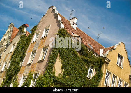 Olsztyn - précédemment Allenstein - dans le nord-est de la Pologne Banque D'Images