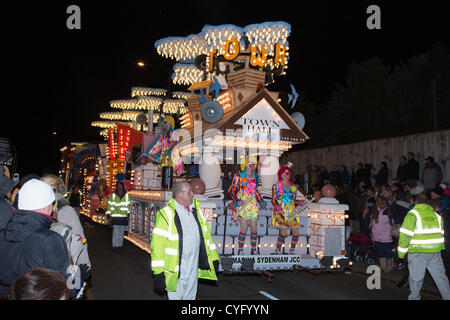 Guy Fawkes Carnival 2012 Bridgwater, Bridgwater, Somerset, UK Banque D'Images