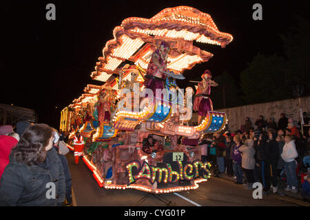 Guy Fawkes Carnival 2012 Bridgwater, Bridgwater, Somerset, UK Banque D'Images