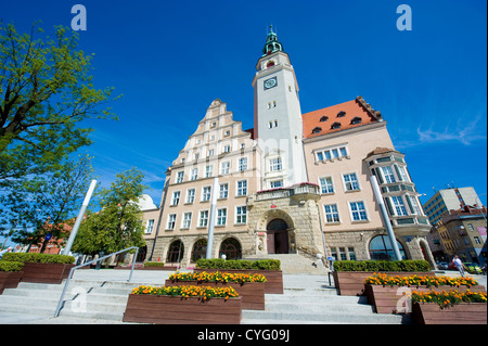 Olsztyn - précédemment Allenstein - dans le nord-est de la Pologne Banque D'Images