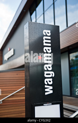 Un Wagamama Restaurant à Lincoln, UK Banque D'Images