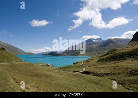 Col du Mont Cenis - Lac du Mont Cenis Banque D'Images