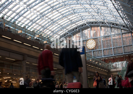 St Pancras International Station, London, UK Banque D'Images