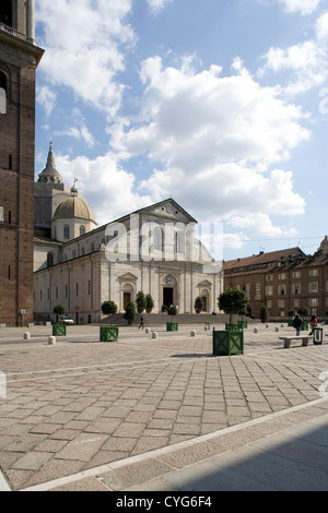 Turin - Cappella della Sacra Sindone / accueil du Suaire de Turin Banque D'Images