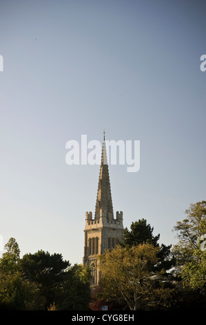 L'église paroissiale de Saint Pierre et Saint Paul dans le Northamptonshire, Kettering, UK Banque D'Images