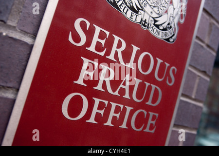 Le Serious Fraud Office, Londres. UK. Banque D'Images