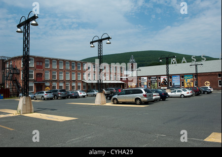 New England Road voyage au Mass Moca à North Adams, Massachusetts Banque D'Images