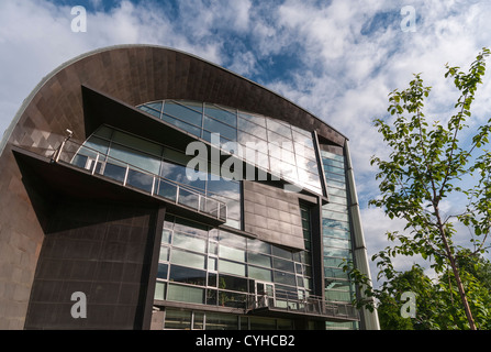 Kiasma, musée d'art contemporain situé au coeur d'Helsinki, Finlande Banque D'Images