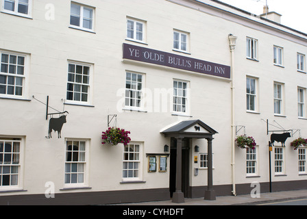 Ye Olde Bulls Head Inn à Beaumaris Anglesey Banque D'Images