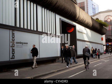 L'ouverture de nouveaux cinémas au Barbican Centre à Londres Banque D'Images