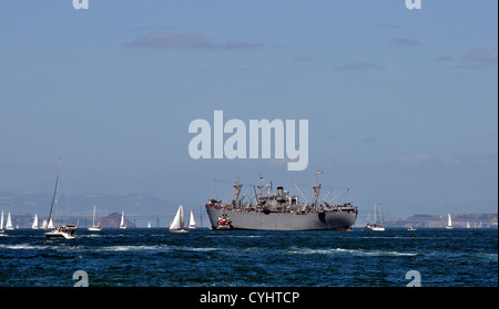 SS Jeremiah O'Brien Liberty Ship Banque D'Images