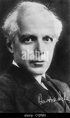 BELA BARTOK (1881-1945) le compositeur hongrois Banque D'Images