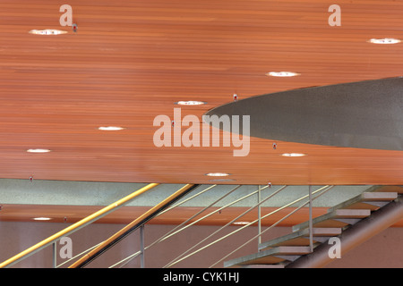 Bibliothèque de TU Delft, Delft, Pays-Bas. Mecanoo Architecten, Architecte : 1997. Banque D'Images