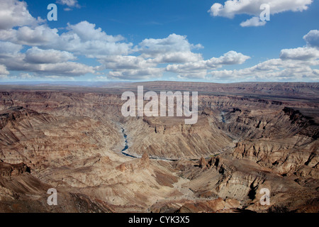 La Namibie Fish River Canyon Banque D'Images