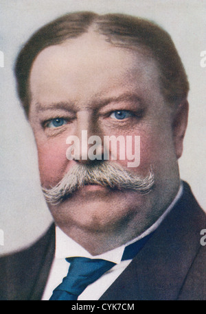 William Howard Taft, 1857 à 1930. 27e président des États-Unis. Banque D'Images