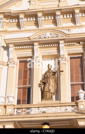 USA, Nevada. Histoire Historique County Courthouse 1860, Virginia City, Nevada. Banque D'Images