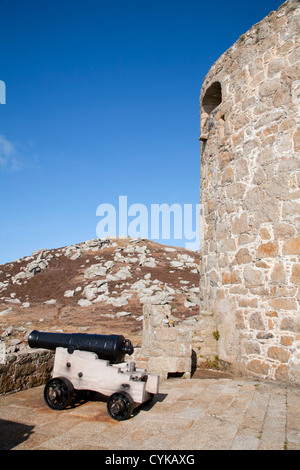 Cromwell's Castle ; ; Îles Scilly Tresco, Royaume-Uni Banque D'Images