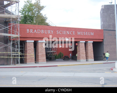 Bradbury Science Museum à Los Alamos, Nouveau Mexique. Il se concentre sur le travail de Los Alamos National Laboratory. Banque D'Images