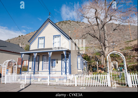 Edith Palmer's Country Inn, un style victorien construit en 1863, Virginia City, Nevada. Banque D'Images