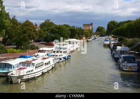 La rivière Tarn Moissac Périgord France Banque D'Images