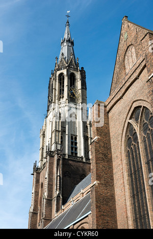 Niewe Kerk (nouvelle église) Église protestante Delft Pays-Bas Banque D'Images