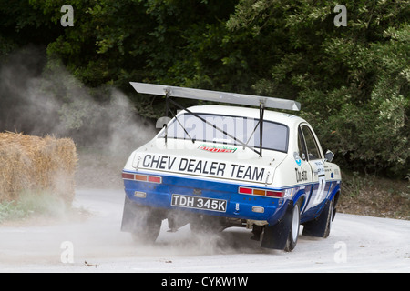 Mick Strafford's1973 Chevrolet Firenza pouvez suis sur le rallye stade du 2012 Goodwood Festival of Speed, Sussex, UK. Banque D'Images