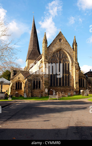 L'église St Mary, Horsham, Sussex de l'Ouest Banque D'Images