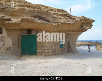 Une chambre dans un rock puissant Banque D'Images