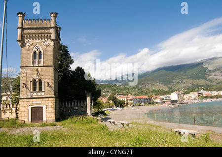 Sapri italie italien ville côtière du sud de la province de Salerne dans la région Campanie en Italie Banque D'Images